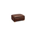 Iver Storage Footstool in Virgo Chestnut Leather