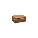 Iver Storage Footstool in Virgo Cognac Leather