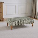 Jasmine Footstool in Newton Forest Fabric