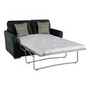 Jasmine 2 Seater Sofa Bed with Deluxe Mattress in Orkney Forest with Newton Forest Scatters
