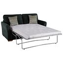 Jasmine 3 Seater Sofa Bed with Deluxe Mattress in Orkney Forest with Newton Forest Scatters