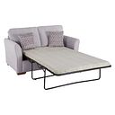 Jasmine 2 Seater Sofa Bed with Standard Mattress in Orkney Natural with Newton Coral Scatters