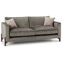 Jude 4 Seater Sofa in Duke Cedar Fabric with Walnut Finished Feet