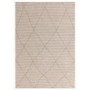 Lattice Rug 120 x 170cm - Cream