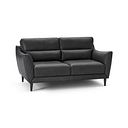 Lucca 2 Seater Sofa in Apollo Grey Leather