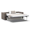 Malvern 2 Seater Sofa Bed in Brown fabric