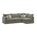 Malvern 4 Seat Left Hand Modular Corner Sofa in Olive Green fabric - Group 4