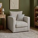 Malvern Armchair in Beige fabric