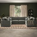 Malvern Large U-Shape Modular Corner Sofa in Olive Green fabric - Group 11
