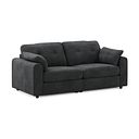 Marley 2 Seater Modular Sofa in Lila Charcoal Fabric - Group 8
