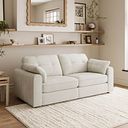 Marley 2 Seater Modular Sofa in Lila Ivory Fabric - Group 8