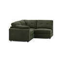 Marley 3 Seat Left Hand Modular Corner Sofa in Lila Pine Fabric - Group 6