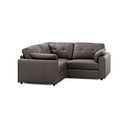 Marley 3 Seat Modular Corner Sofa in Oslo Elephant Grey Leather - Group 1