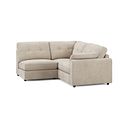 Marley 3 Seat Right Hand Modular Corner Sofa in Lila Natural Fabric - Group 7