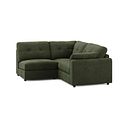 Marley 3 Seat Right Hand Modular Corner Sofa in Lila Pine Fabric - Group 7