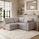 Marley 3 Seat Right Hand Modular Corner Sofa in  Lila Stone Fabric- Group 7