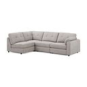 Marley 4 Seat Left Hand Modular Corner Sofa in Lila Stone Fabric - Group 4