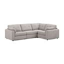 Marley 4 Seat Modular Left Hand Corner Sofa in Lila Stone Fabric - Group 2