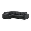 Marley 4 Seat Modular Right Hand Corner Sofa in Lila Charcoal Fabric - Group 2
