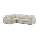 Marley 4 Seat Modular Right Hand Corner Sofa in Lila Ivory Fabric - Group 2