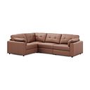 Marley 4 Seat Modular Right Hand Corner Sofa in Oslo Mocha Mouse Leather - Group 2