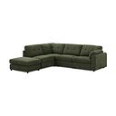 Marley 4 Seat Modular Open End Right Hand Corner Sofa in Lila Pine Fabric -Group 5 FOOT