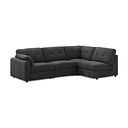 Marley 4 Seat Right Hand Modular Corner Sofa in Lila Charcoal Fabric - Group 5