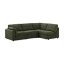 Marley 4 Seat Right Hand Modular Corner Sofa in Lila Pine Fabric - Group 5