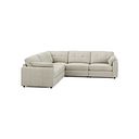 Marley 5 Seat Modular Corner Sofa in Lila Ivory Fabric - Group 3