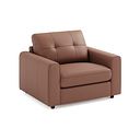 Marley Armchair in  Oslo Mocha Mouse Leather
