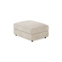 Marley Footstool in  Lila Natural Fabric
