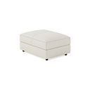 Marley Footstool in  Oslo Bone China Leather