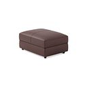 Marley Footstool in  Oslo Chestnut Leather