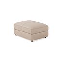 Marley Footstool in  Oslo Mushroom Leather