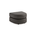 Marley Half Moon Footstool in  Oslo Storm Leather