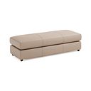 Marley Large Fender Footstool in  Oslo Mushroom Leather