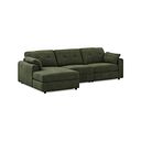Marley Modular 3 Seater Left Hand Chaise Sofa in Lila Pine Fabric - Group 14