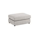 Marley Small Fender Footstool in  Lila Stone Fabric