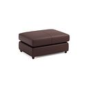 Marley Small Fender Footstool in  Oslo Chestnut Leather