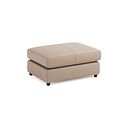 Marley Small Fender Footstool in  Oslo Mushroom Leather