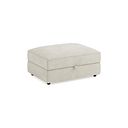 Marley Storage Footstool in  Lila Ivory Fabric