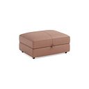 Marley Storage Footstool in  Oslo Mocha Mouse Leather