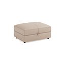 Marley Storage Footstool in  Oslo Mushroom Leather
