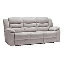 Marlow 3 Seater Sofa in Andaz Silver Fabric