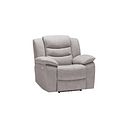 Marlow Electric Recliner Armchair in Andaz Silver Fabric