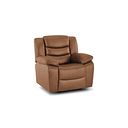 Marlow Armchair in Ranch Brown Fabric
