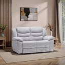 Marlow 2 Seater Sofa in Keswick Dove Fabric