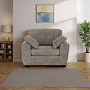 Melbourne Armchair in Enzo Stone Fabric