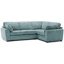 Melbourne Left Hand Corner Sofa in Enzo Duck Egg Fabric