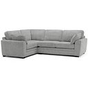 Melbourne Right Hand Corner Sofa in Enzo Silver Fabric